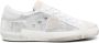 Philippe Model Gelamineerd Leren Sneakers Zilver Wit Gray Dames - Thumbnail 16