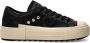 Philippe Model Lage Haute Sneakers Effen Patroon Veters Black Dames - Thumbnail 26