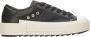 Philippe Model Lage Haute Sneakers Effen Patroon Veters Black Dames - Thumbnail 20