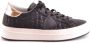 Philippe Model Zwarte leren sneakers voor vrouwen - Thumbnail 1