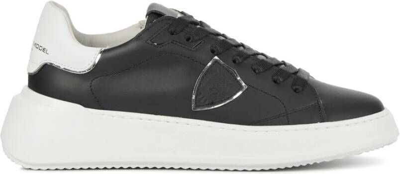 Philippe Model Tres Temple Sneakers: Schone vormen Italiaanse materialen Black Dames - Foto 1