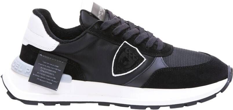Philippe Model Antibes Sneakers Stijlvolle en Comfortabele Herensneakers Black Heren
