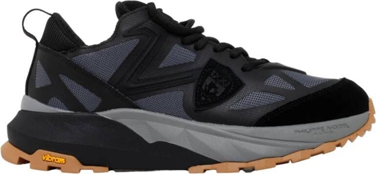 Philippe Model Low-Top Sneakers Rockx Low Mondial Tech Sneakers in zwart