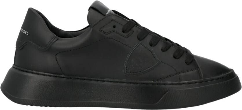 Philippe Model Lage Tempel Herenschoenen Black Heren