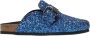 Philosophy di Lorenzo Serafini Blauwe Glitter Slipper Muiltjes - Thumbnail 1