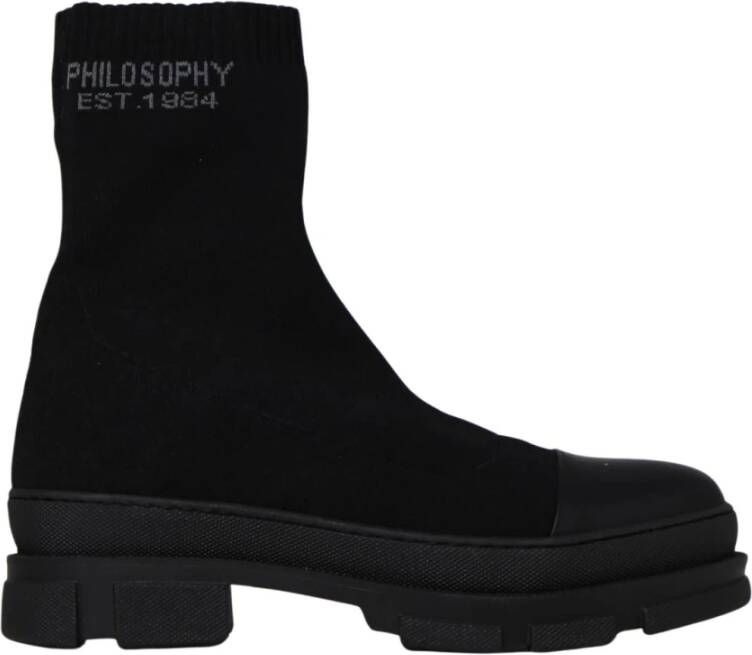 Philosophy di Lorenzo Serafini Enkel laarzen Zwart Dames