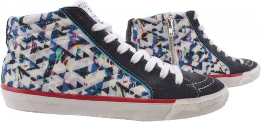 Philosophy di Lorenzo Serafini Hoge Top Sneakers 4191 Caracas 3D Ice Multicolor Meerkleurig Heren