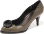 Philosophy di Lorenzo Serafini Italiaanse leren pumps met hoge hak - Thumbnail 1