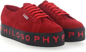 Philosophy di Lorenzo Serafini Budapester Sneakers Rood Dames