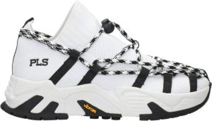 Philosophy di Lorenzo Serafini Witte platte schoenen met logo borduursel Wit Dames