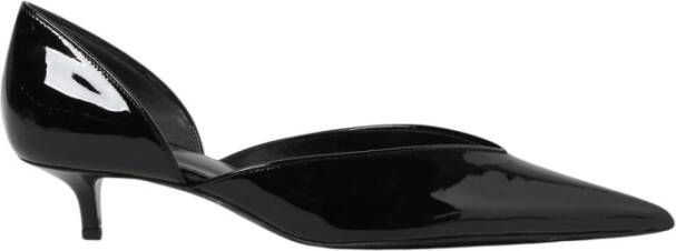 Philosophy di Lorenzo Serafini Zwarte lakleren pumps met kittenhak