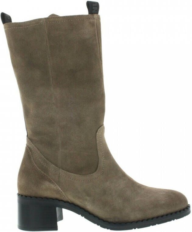 Piedi Nudi Ankle Boots Beige Dames