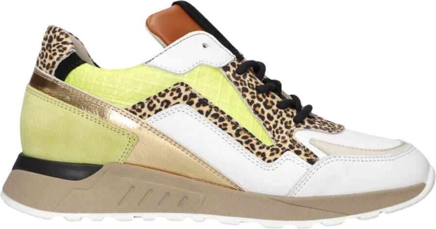 PIEDI NUDI PiediNudi Lage Sneakers Dames Selva 17.01 Maat: 37 Materiaal: Leer Kleur: Groen
