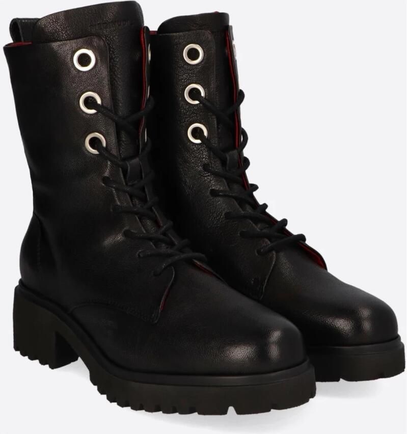 Piedi Nudi Cleo Dames Boots Leer Zwart - Foto 2