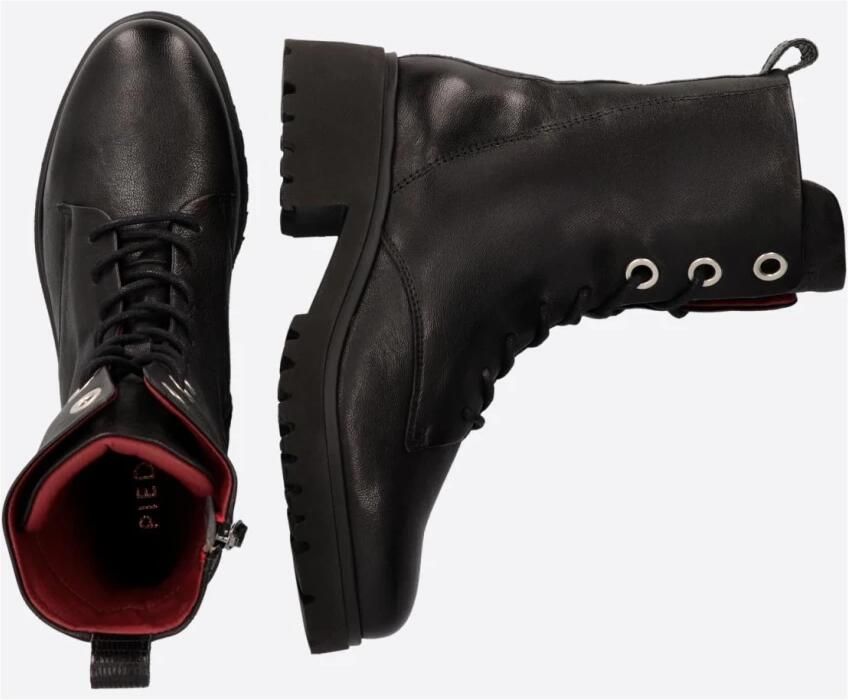Piedi Nudi Cleo Dames Boots Leer Zwart - Foto 4