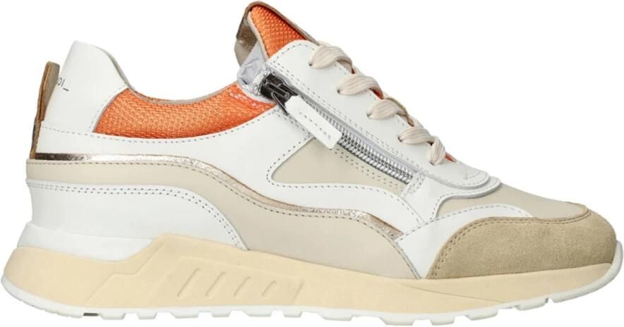 Piedi Nudi Dames Sneakers Lore 14.06 Orange Beige
