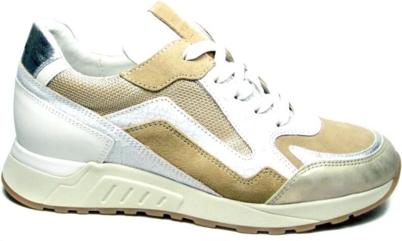 Piedi Nudi Selva 13.08 leren sneakers beige wit - Foto 3