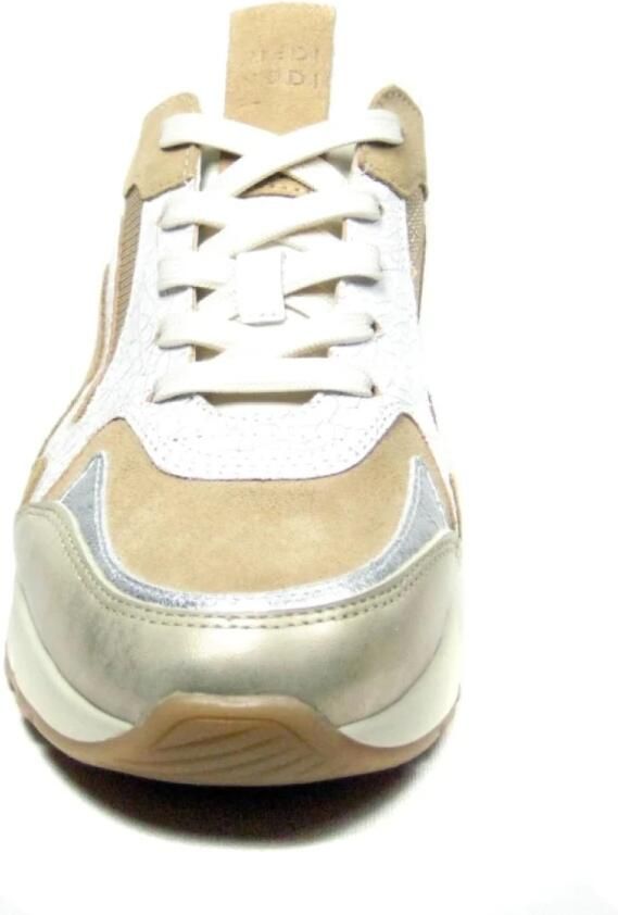 Piedi Nudi Selva 13.08 leren sneakers beige wit - Foto 4