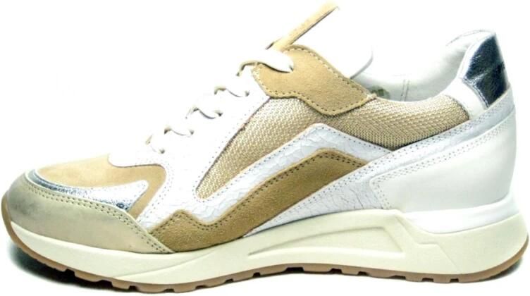 Piedi Nudi Selva 13.08 leren sneakers beige wit - Foto 6