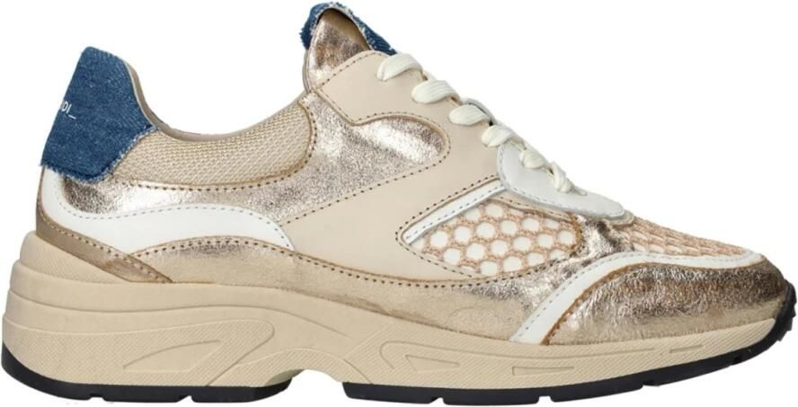 PIEDI NUDI PiediNudi Lage Sneakers Dames Talla 04.02 Leer Goud