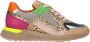 Piedi Nudi Sneakers Dames Lage sneakers Damesschoenen Leer 2507-12.15PN print - Thumbnail 3