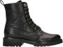 Piedi Nudi Stijlvolle Veterlaarzen Black Dames - Thumbnail 1