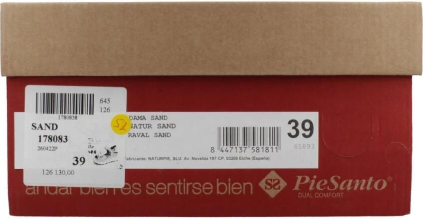Piesanto Sandalen met sleehak 260422p - Foto 6