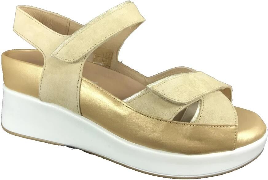Piesanto Sandalen met sleehak 260381