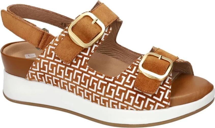 PieSanto Stamped Removable Insole Sandal 260427
