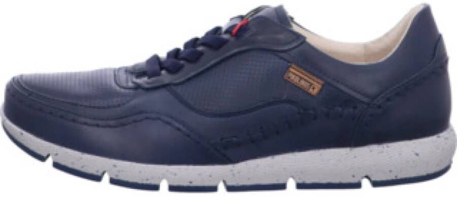 Pikolinos Blauwe Casual Veterschoenen voor Heren