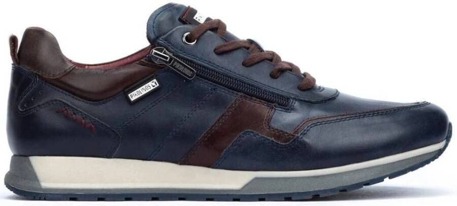 Pikolinos Blauwe Herensneaker Cambil M5N-6010C1 Blue Heren