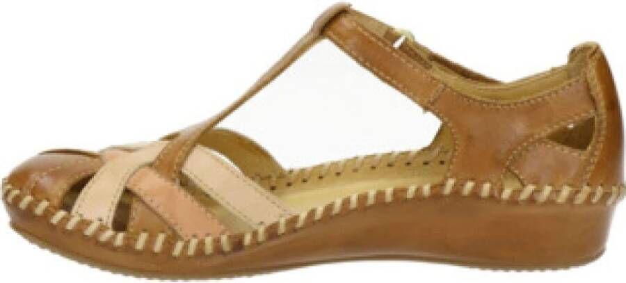 Pikolinos Bruine Comfort Pumps voor Dames