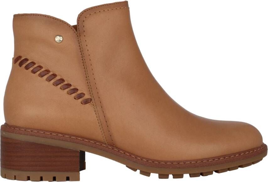 Pikolinos Bruine enkellaarsjes met 4 5 cm hak Bruine enkellaarsjes met 4 5 cm hak Bruine enkellaarsjes met 4 5 cm hak Bruine enkellaarsjes met 4 5 cm hak Bruine enkellaarsjes met 4 5 cm hak Bruine enkellaarsjes met 4 5 cm hak - Foto 3