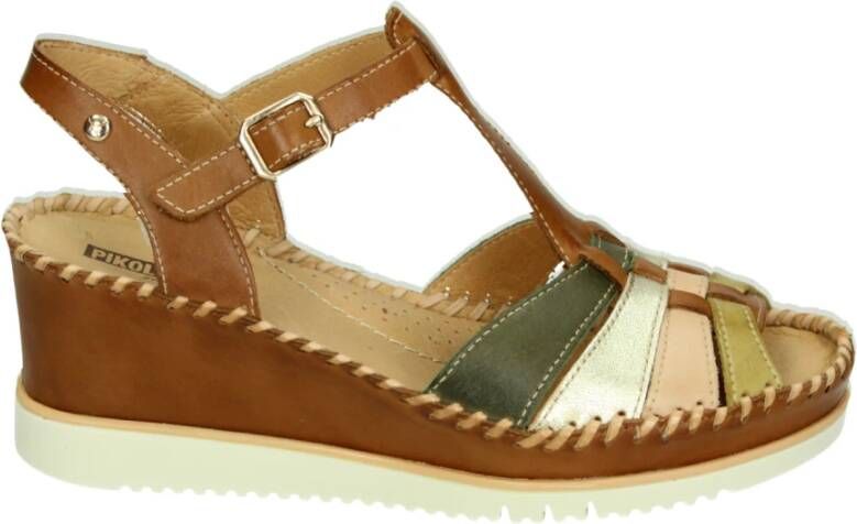 Pikolinos W3Z-1836 ~~~~~~~~~~~~~~~~~~~~ Sandalen met hakDames Sandalen Bruin
