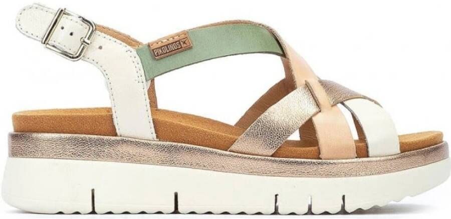 Pikolinos Comfortabele Multicolor Damessandaal Multicolor Dames