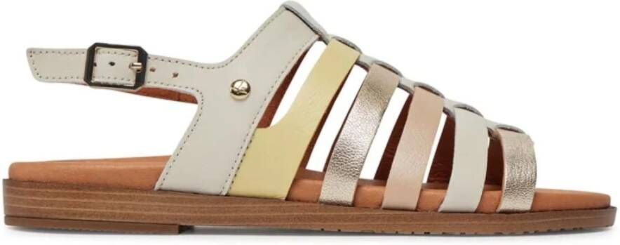 PIKOLINOS Sandalen FORMENTERA zomerschoen sandaal met metallic details