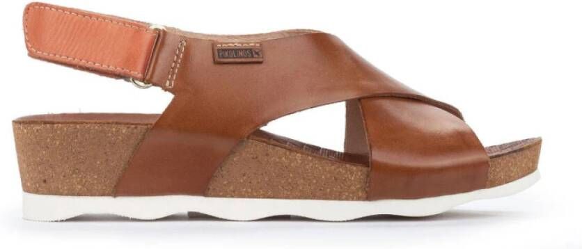 Pikolinos Romantische Mahon Sleehak Sandalen Brown Dames - Foto 2