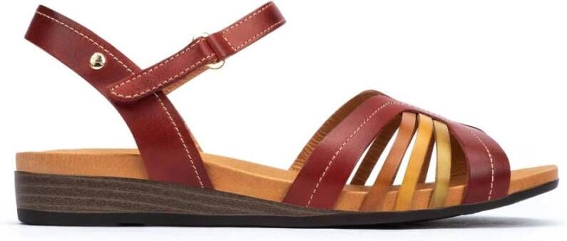 Pikolinos Flat Sandals Bruin Dames