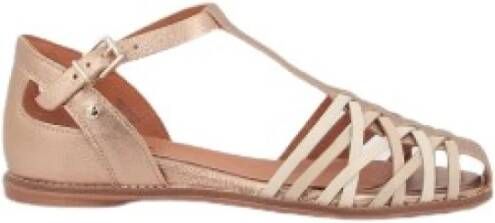 Pikolinos Flat Sandals Geel Dames