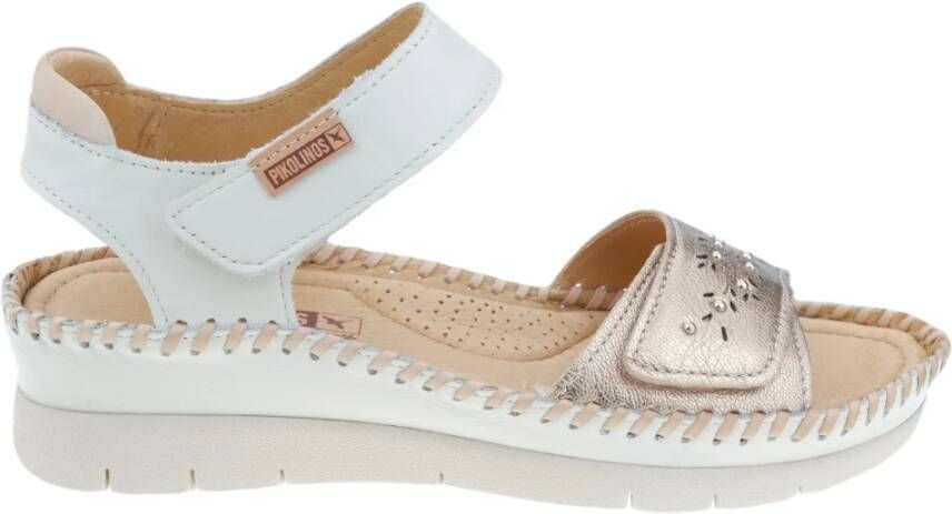 Pikolinos Flat Sandals Geel Dames