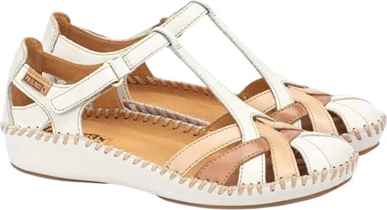 Pikolinos Flat Sandals Wit Dames