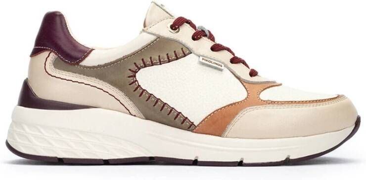 Pikolinos Off White Dames Sneaker