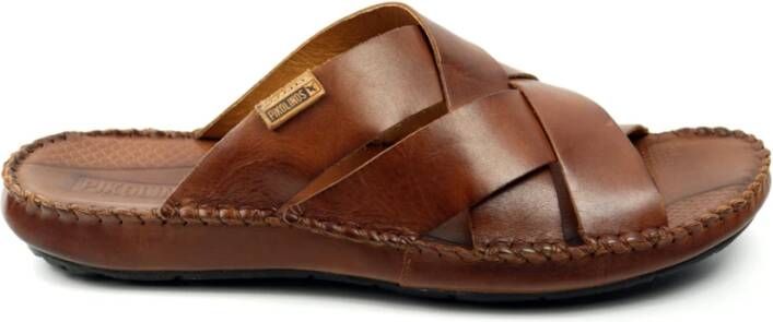 Pikolinos Stijlvolle zomerslippers voor mannen Brown Heren - Foto 6