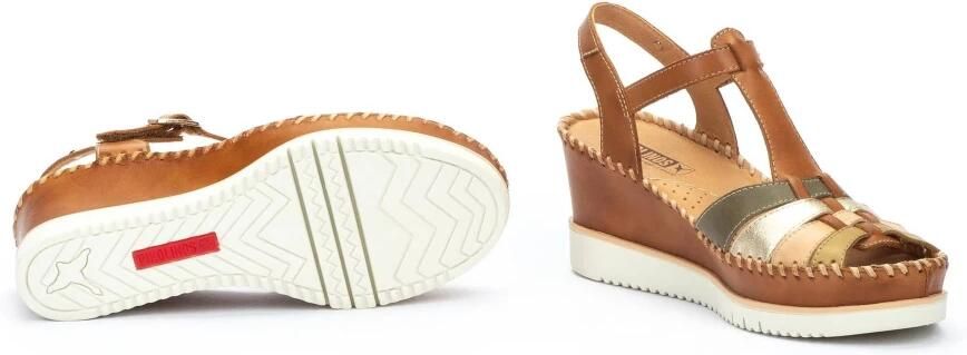 Pikolinos W3Z-1836 ~~~~~~~~~~~~~~~~~~~~ Sandalen met hakDames Sandalen Bruin - Foto 2