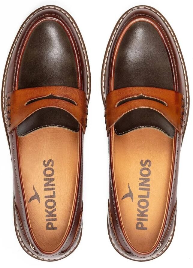 Pikolinos Bruine Leren Damesloafer Aldaya