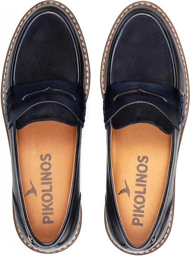Pikolinos Blauwe Damesloafer Aldaya Stijl