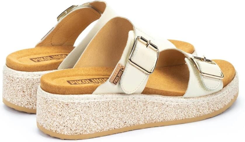 Pikolinos Alzira Damesandaal Off White - Foto 3