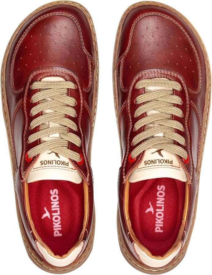 Pikolinos Aranjuez heren sneaker rood - Foto 2