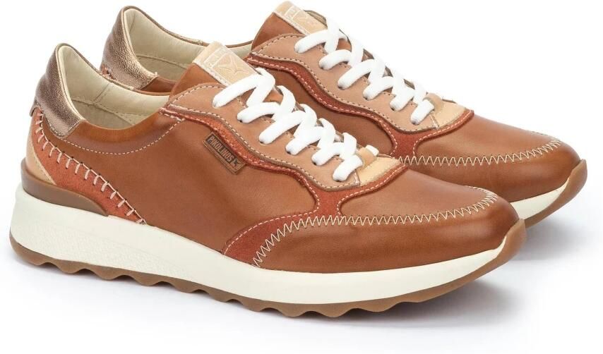 Pikolinos Arrecife dames sneaker Bruin - Foto 4