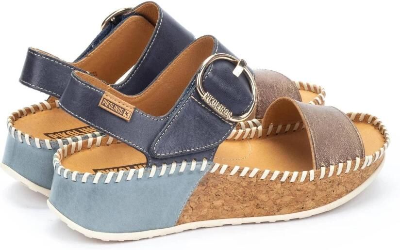 Pikolinos Blauwe damessandaal zomercollectie Blauwe damessandaal zomercollectie Blauwe damessandaal zomercollectie